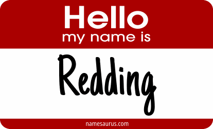 Hello my name is Redding png download