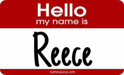 Hello my name is Reece png download