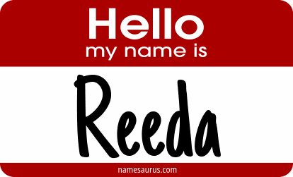 Hello my name is Reeda png download