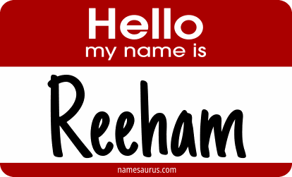 Hello my name is Reeham png download