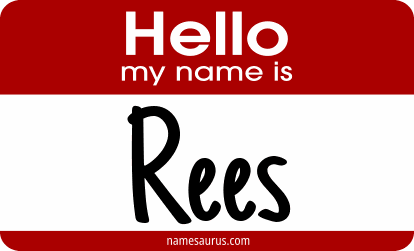 Hello my name is Rees png download
