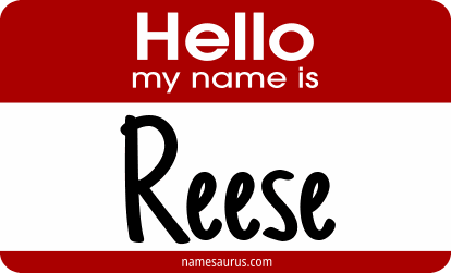 Hello my name is Reese png download