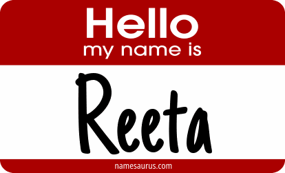 Hello my name is Reeta png download