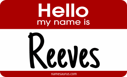 Hello my name is Reeves png download