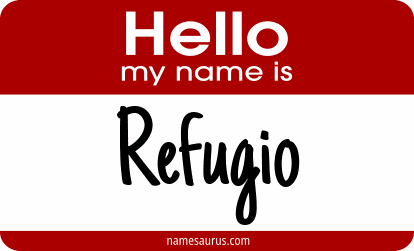 Hello my name is Refugio png download