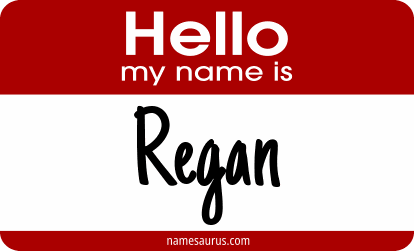 Hello my name is Regan png download