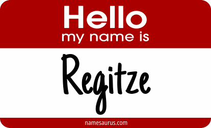Hello my name is Regitze png download