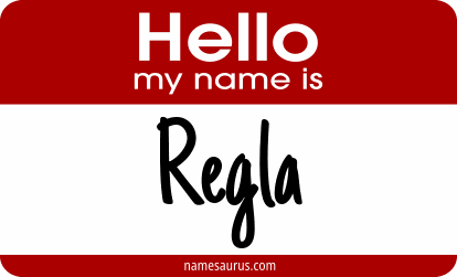 Hello my name is Regla png download