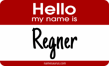 Hello my name is Regner png download