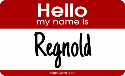 Hello my name is Regnold png download