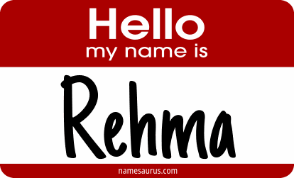 Hello my name is Rehma png download