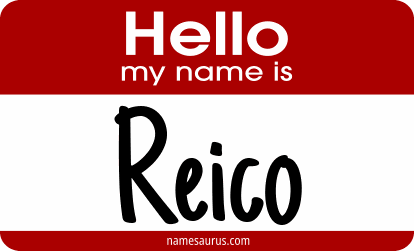 Hello my name is Reico png download