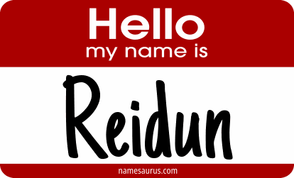 Hello my name is Reidun png download