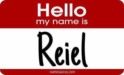 Hello my name is Reiel png download