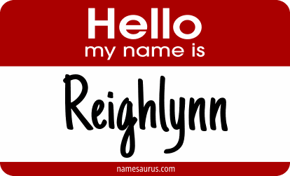Hello my name is Reighlynn png download
