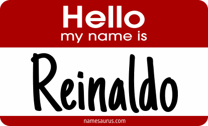 Hello my name is Reinaldo png download