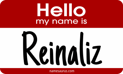 Hello my name is Reinaliz png download