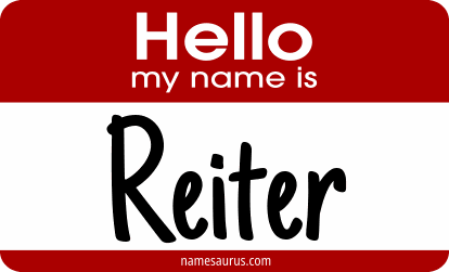 Hello my name is Reiter png download