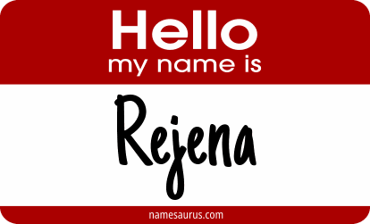 Hello my name is Rejena png download