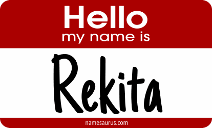 Hello my name is Rekita png download