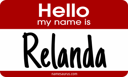 Hello my name is Relanda png download