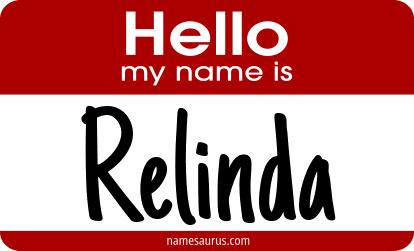 Hello my name is Relinda png download