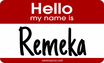 Hello my name is Remeka png download