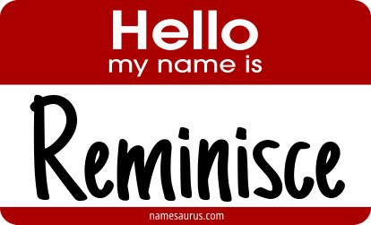 Hello my name is Reminisce png download