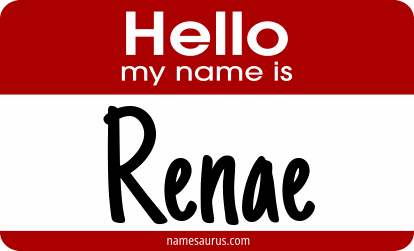 Hello my name is Renae png download