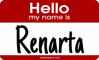 Hello my name is Renarta png download