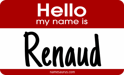 Hello my name is Renaud png download
