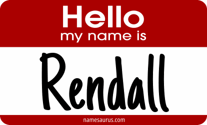 Hello my name is Rendall png download