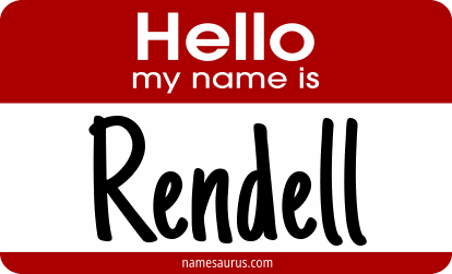 Hello my name is Rendell png download