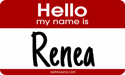 Hello my name is Renea png download