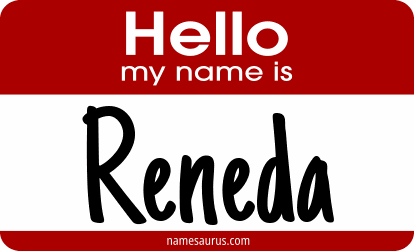 Hello my name is Reneda png download