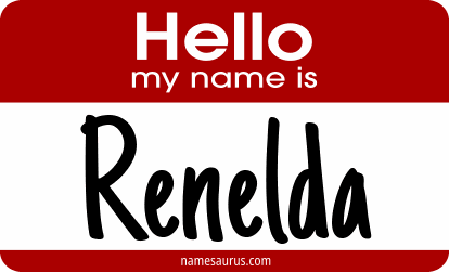 Hello my name is Renelda png download