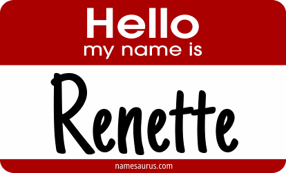 Hello my name is Renette png download