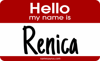 Hello my name is Renica png download