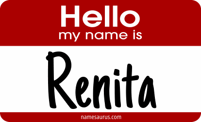 Hello my name is Renita png download