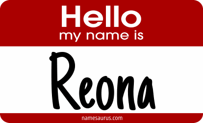 Hello my name is Reona png download