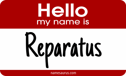 Hello my name is Reparatus png download