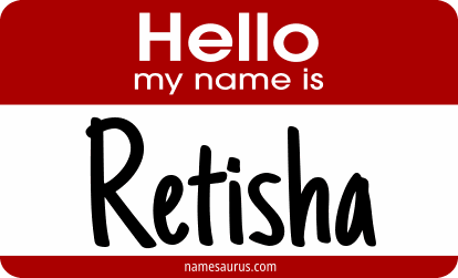 Hello my name is Retisha png download