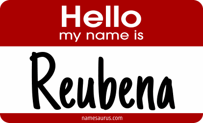 Hello my name is Reubena png download
