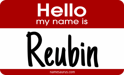 Hello my name is Reubin png download