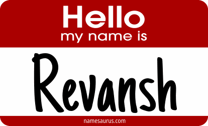 Hello my name is Revansh png download