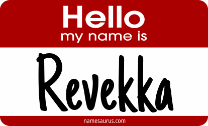 Hello my name is Revekka png download