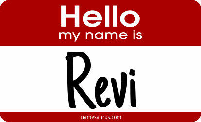 Hello my name is Revi png download