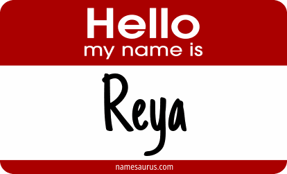 Hello my name is Reya png download