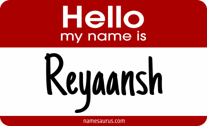 Hello my name is Reyaansh png download