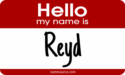 Hello my name is Reyd png download